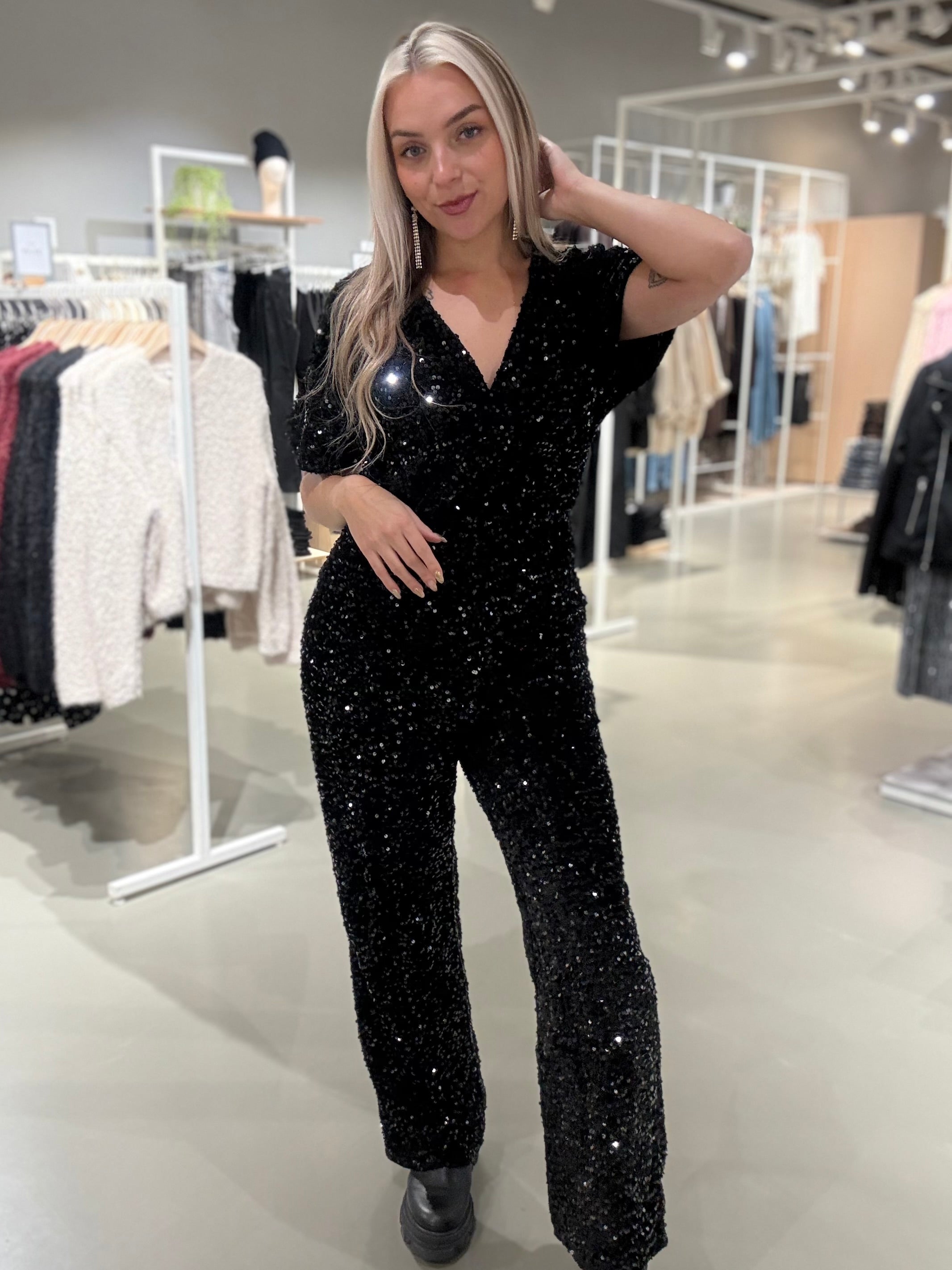 PCKAM Jumpsuit - Black